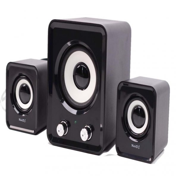 USB 2.0 Masa Üstü 2.1 Bilgisayar Hoparlörü Ses Mini Speaker - 2