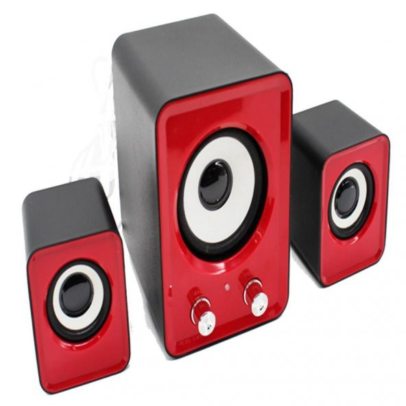 USB 2.0 Masa Üstü 2.1 Bilgisayar Hoparlörü Ses Mini Speaker - 5