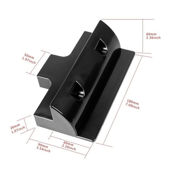2K Abs Siyah Solar Orta Kenar Güneş Paneli Montaj Braketi - Resim 2