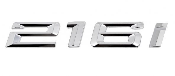 BMW 216i BAGAJ YAZISI