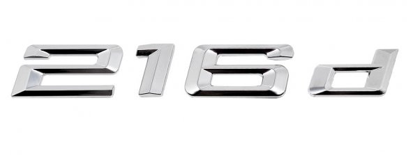 BMW 216d BAGAJ YAZISI