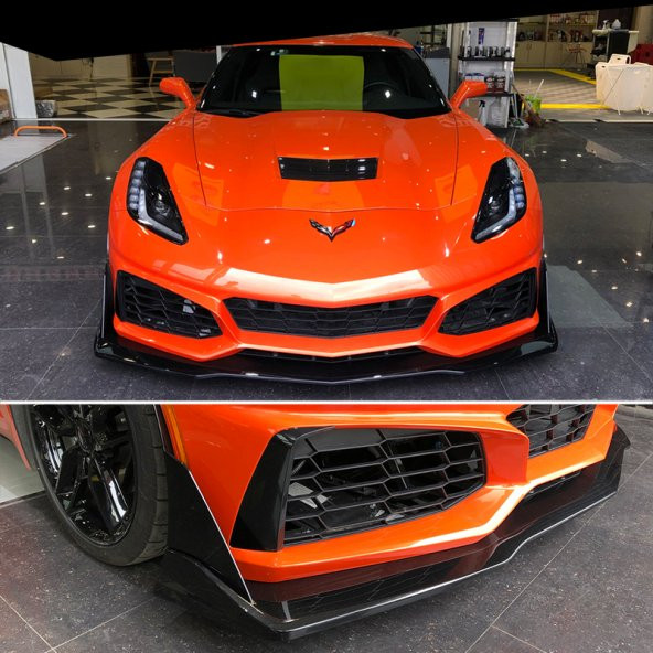 CHEVROLET CORVETTE C7 2014+ ZR1 ÖN TAMPON - 4