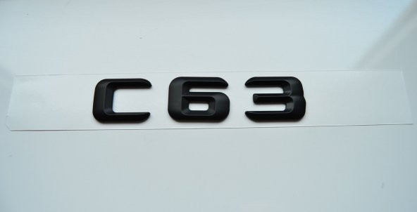MERCEDES C63 YAZI SİYAH W205