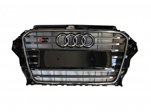 AUDİ A3 8V S3 KROM SİYAH PANJUR 2013-2015