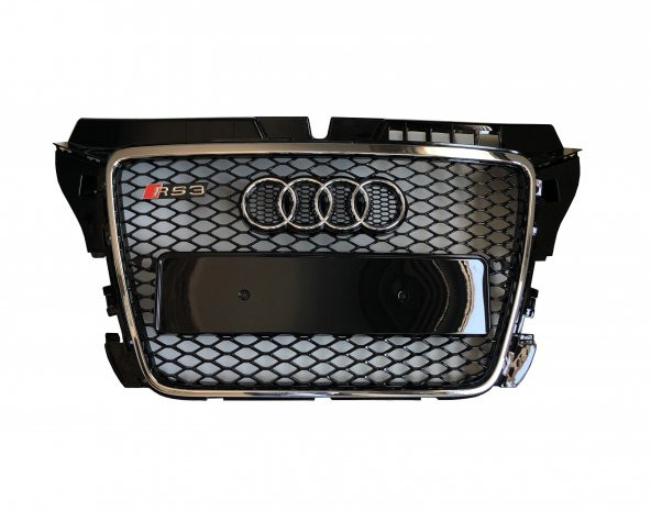 AUDİ A3 8P RS3 ÖN PANJUR KROM-SİYAH 2008-2012