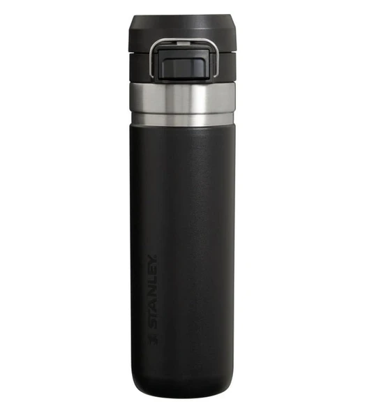 Stanley The Quick-Flip Water Bottle .7L / 24oz Black 2.0 Termos AS1009149170 ürün görseli