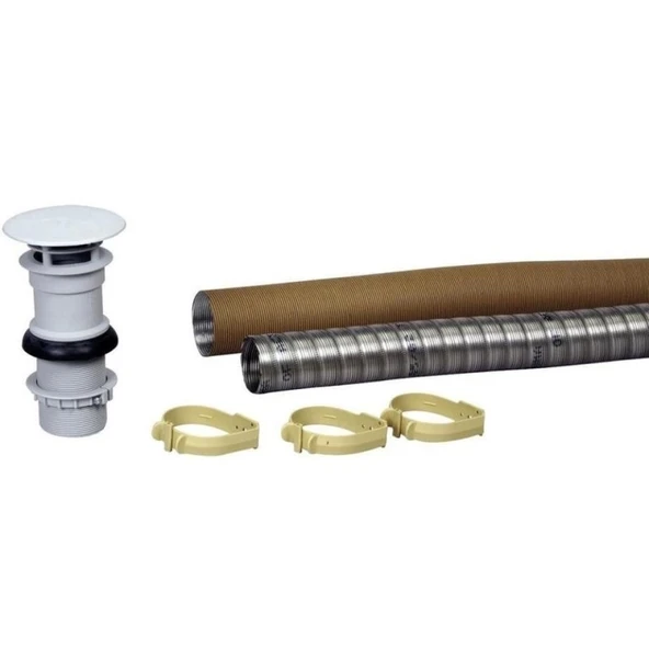 Truma S3004 LPG Karavan Gazlı Soba Ortam Isıtıcı + Baca Seti ( 3lü Paket) - 2