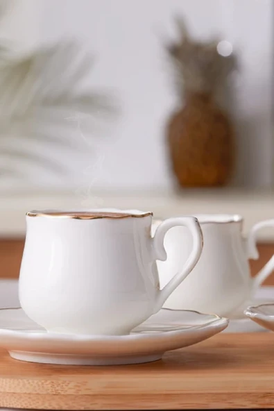 Emsan Beykoz 6 Kişilik Kahve Fincanı Takımı 90 ml - Resim 7