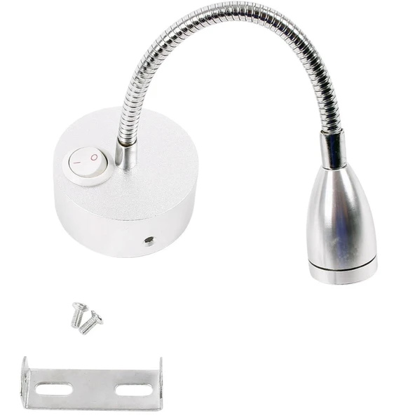 Campasist 12V Spiral Tekne, Günışığı Karavan Kitap Okuma Lambası - 5