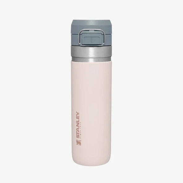 Stanley The Quick-Flip Water Bottle .7L / 24oz Rose Quartz Termos AS1009149169 ürün görseli