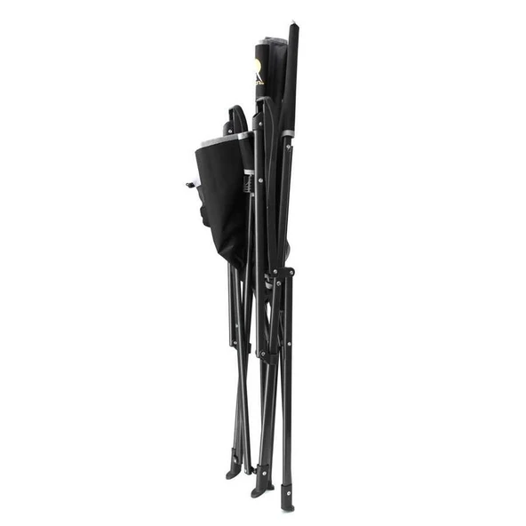 Gci Eazy Outdoor Katlanır Kamp Sandalyesi Siyah-Gri - 3