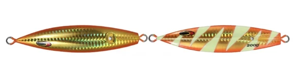 SEABOR PINE JIG 200GR RED GOLD GLOW ürün görseli 1