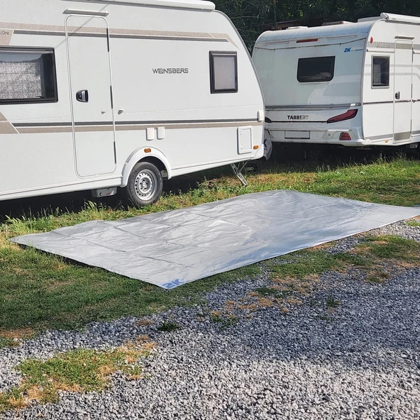2K 200x240 cm Su Geçirmez 230gr/M² Karavan Zemin Örtüsü - Resim 2