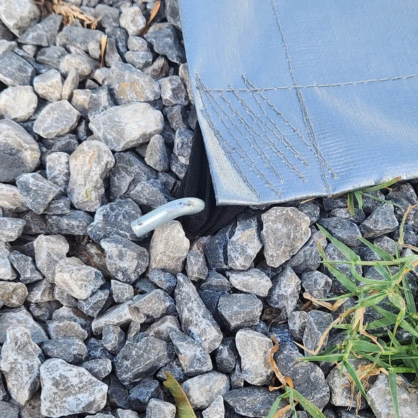 2K 200x240 cm Su Geçirmez 230gr/M² Karavan Zemin Örtüsü - Resim 4