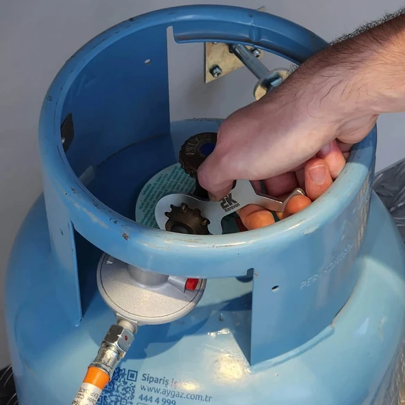 2K Tüp ve Regülatör Hortumu Sökme, Değiştirme Anahtarı - Resim 5