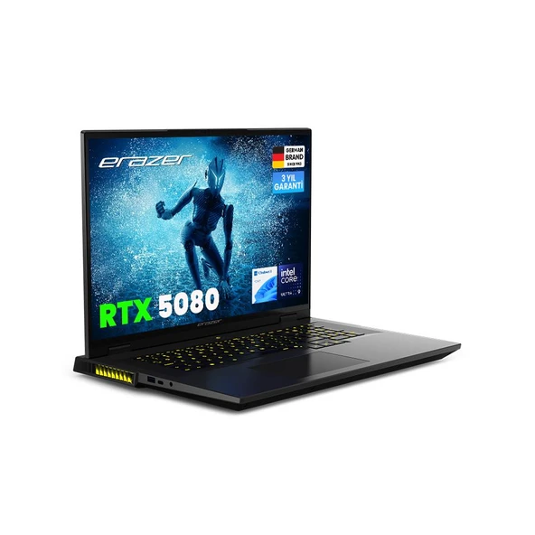 ERAZER Beast 18 X1 MD62731 Intel Ultra 9 275HX 32GB RAM 2TB SSD RTX5080 18" 240Hz QHD+ IPS W11H Oyuncu Laptop - 2