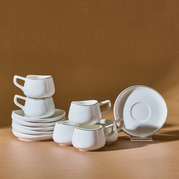 Karaca Hole 6 Kişilik Kahve Fincan Takımı 80 ml ürün görseli