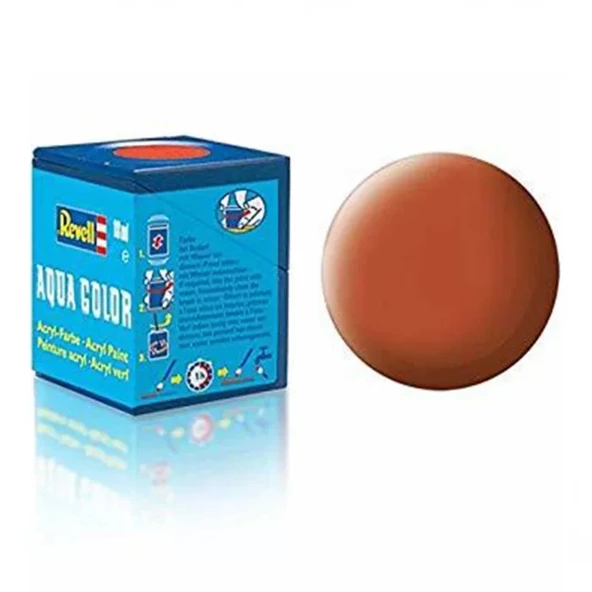 Revell 85 -Aqua Color Brown - Mat Boya - 18 ml - 1