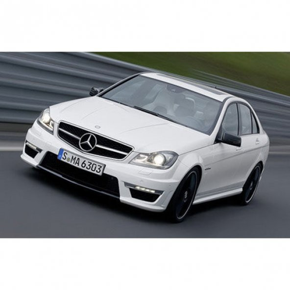 MERCEDES C SERİSİ W204 MAKYAJLI KASA FAR CAMI SAĞ 2012-2014 - 2