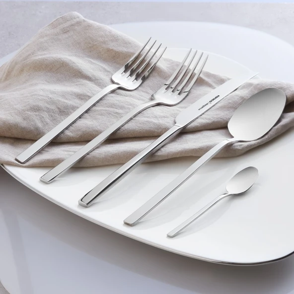 Theo 30 Parça 6 Kişilik Çatal Kaşık Bıçak Takımı - Resim 2