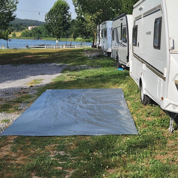 2K 200x240 cm Su Geçirmez 230gr/M² Karavan Zemin Örtüsü - Resim 3