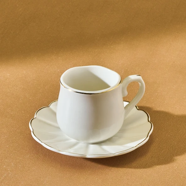 Karaca Hole 6 Kişilik Kahve Fincan Takımı 80 ml - Resim 5