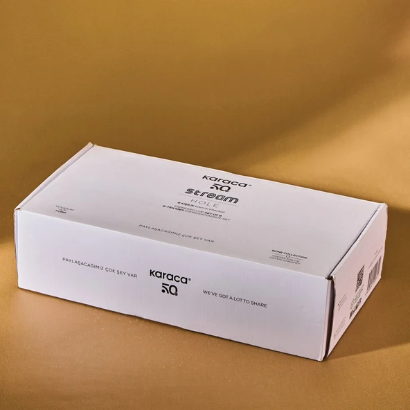 Karaca Hole 6 Kişilik Kahve Fincan Takımı 80 ml - Resim 9