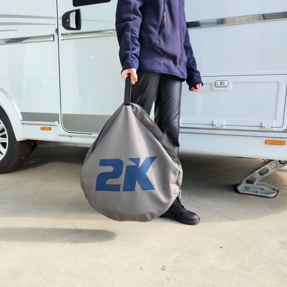 2K Ripstop Su Hortumu ve Enerii Kablosu Su geçirmez Taşıma Çantası - Resim 2