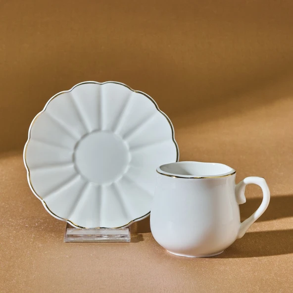 Karaca Hole 6 Kişilik Kahve Fincan Takımı 80 ml - Resim 4