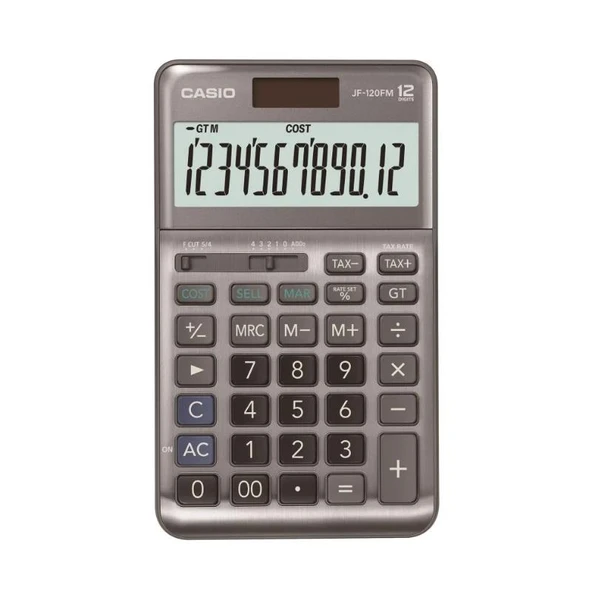 Casio JF-120FM 12 Hane Masa Üstü Hesap Makinesi