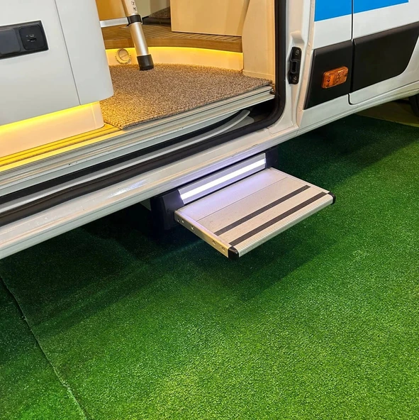 Bustronic Pickpath 400 Ducato, Jumper Elektrikli Işıklı Karavan Basamağı - 5