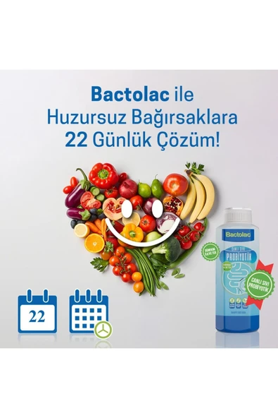 Bactolac 2 AD Aktif Probiyotik - 1000 ml 2 AD Bactolac ve Buharda Sebze Pişirici - Resim 6