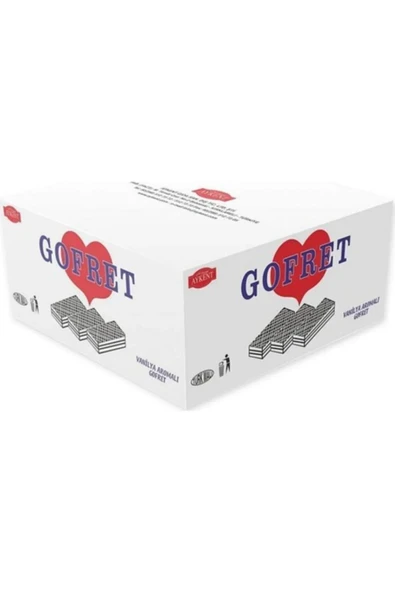 ViATOM VİATOM Vanilyalı Nostaljik Gofret 2.5kg (PAZAR GOFRETİ) - 2