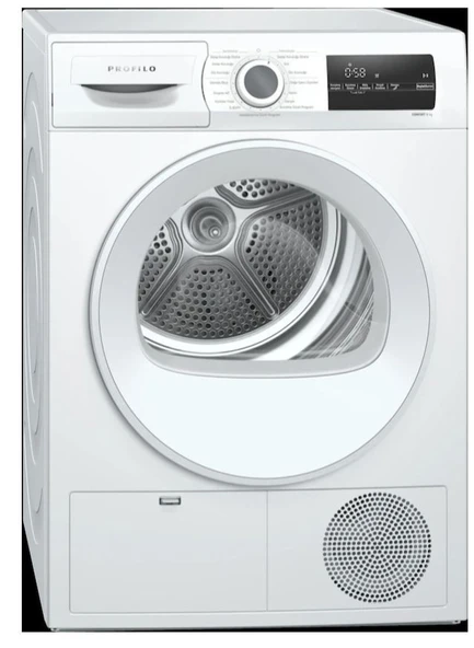 Profilo KM8612HTR 8 KG Isı Pompalı Kurutma Makinesi