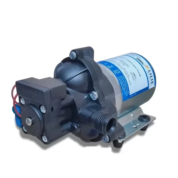 Lilie Soft 12v 2.1 Bar 11.3L Diyaframlı Hidrofor Karavan Su Pompası (Kutusuz)