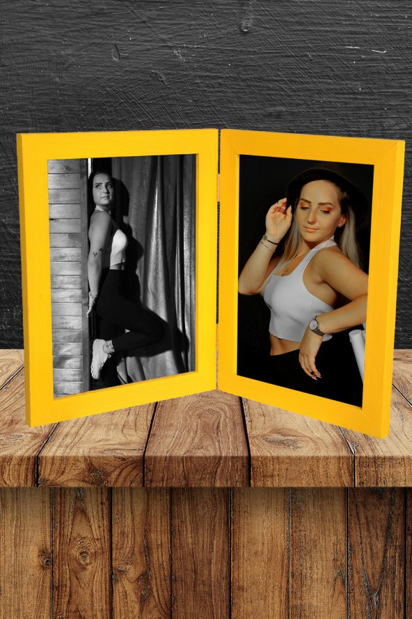 15x21 EBAT İKİLİ FOTOĞRAF ÇERÇEVESİ