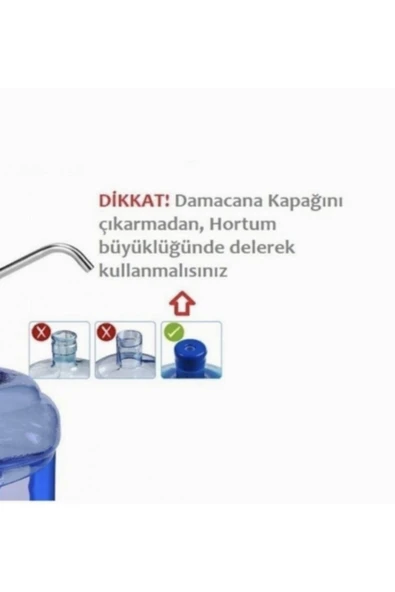 Think + Damacana Su Pompası Şarjlı - Resim 3