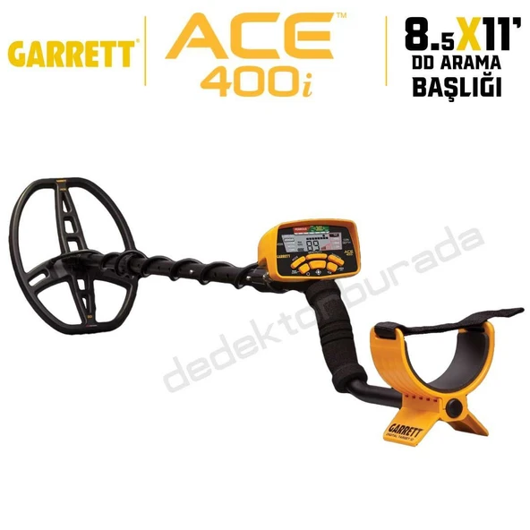 Garrett Ace 400İ Define, Altın, Metal Dedektörü-TEŞHİR