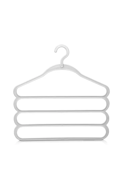 ViATOM 4 Adet Dolap Içi Çok Katlı Plastik Askı Pantolon Şal Gömlek Elbise Kravat Askısı Askılık - 2