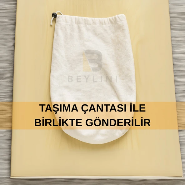 Beylini Pamuk Kamp Hamağı 180KG Taşıyabilir Kapasiteli Çift Halat Dayanıklı Taşınabilir Çantalı Hamak 230CM - 4
