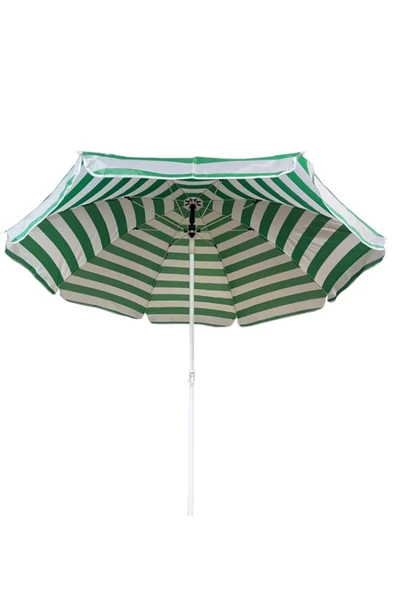 ViATOM Bidonlu Yeşil Plaj şemsiyesi 200 cm 10 telli şemsiye XSTK202402X - 2