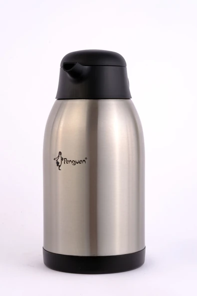 Penguen çelik çay termosu - su termosu 2,5 lt. - 7