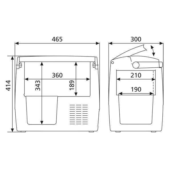 Dometic/Waeco CDF18 18Lt 12V/24V Taşınabilir Soğutucu - 8