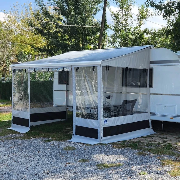 2K Quick Room 4 Metre Karavan Tente Çadırı - 4