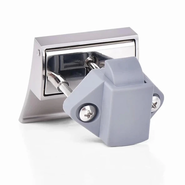 NIFU08SN Çekme Tip Dolap Kilidi - Satin Nikel - 2