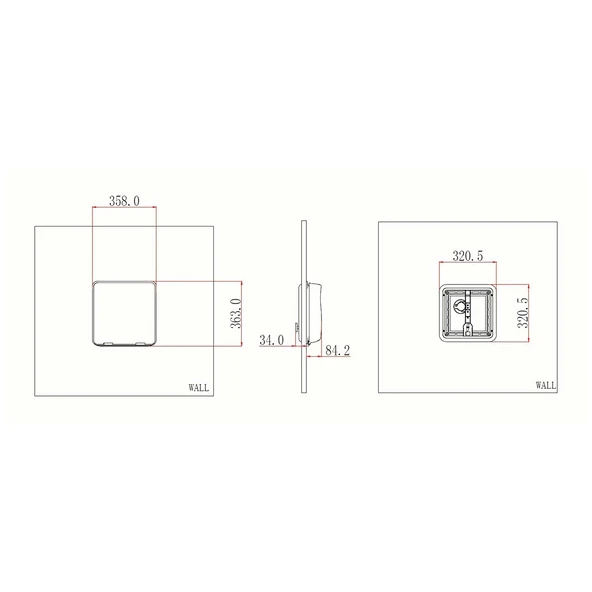 Berhimi 12V 28x28cm Fanlı Karavan Tavan Heki - Resim 4