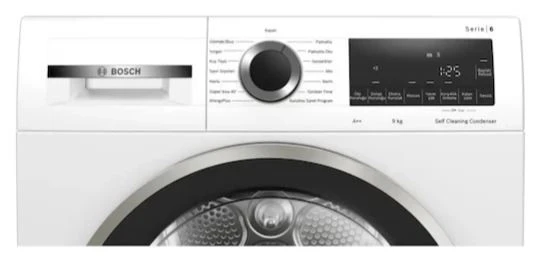 Bosch WQG244C1TR 9 KG Isı Pompalı Kurutma Makinesi - 3