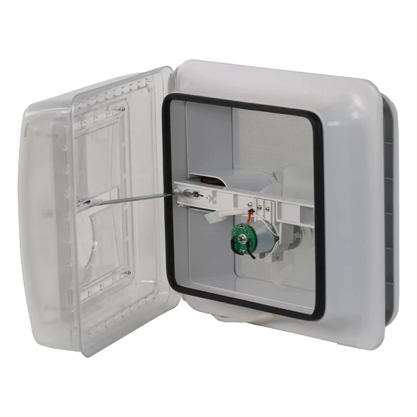 Berhimi 12V 28x28cm Fanlı Karavan Tavan Heki - Resim 3