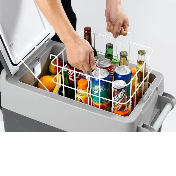 İndel B TB41A 37Lt 12v,24v,220v Kompresörlü Taşınabilir Soğutucu - 4