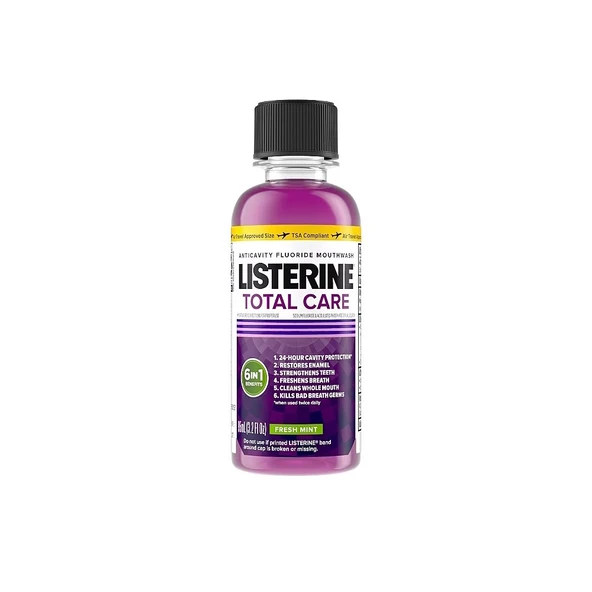 Listerine Total Care 6in1 Fresh Mint 95 ml Ağız Bakım Suyu ürün görseli